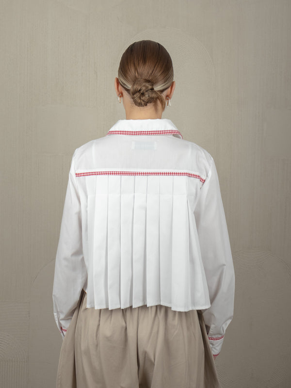 LOLA PLEATED SHIRT
