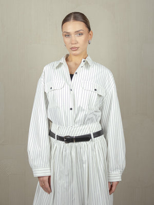 Inya Jacket in black and white, photo 1