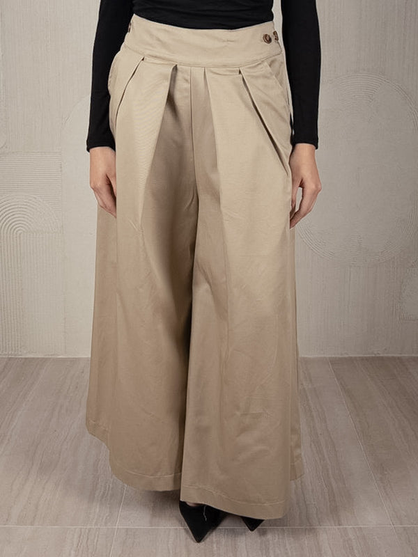 PLEATED PANTS