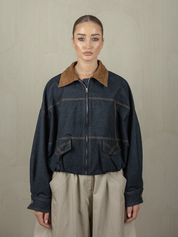 Karen Jacket in denim, photo 3