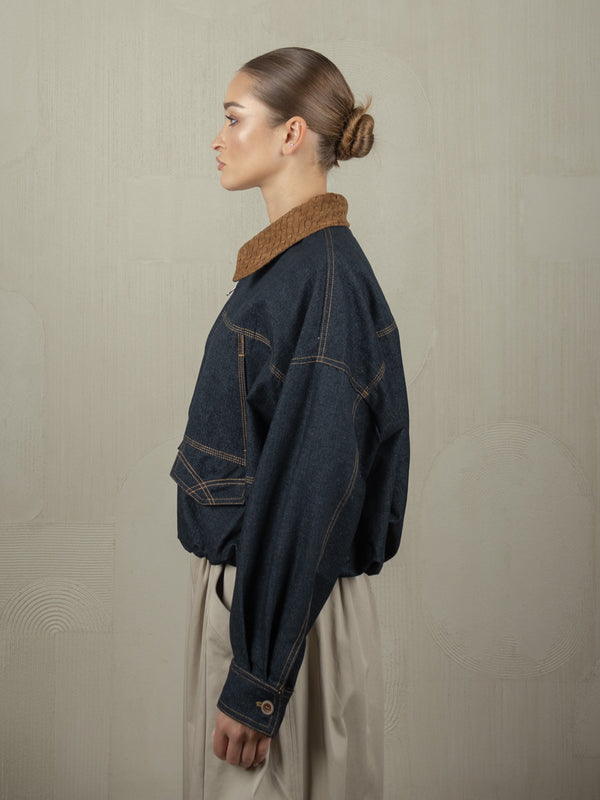 Karen Jacket in denim, photo 4