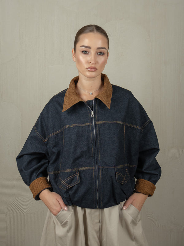 Karen Jacket in denim, photo 2