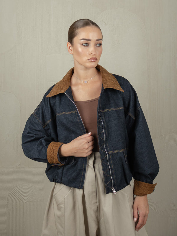 Karen Jacket in denim, photo 1