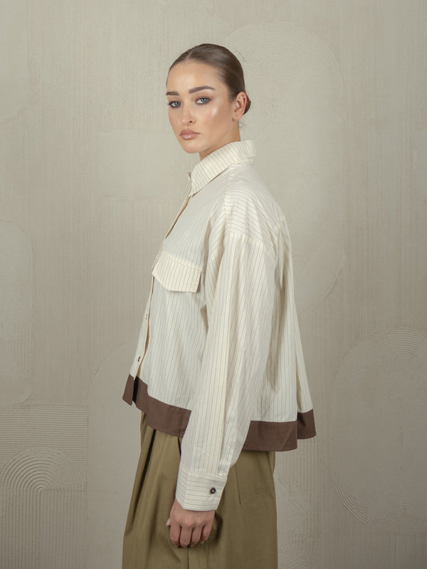 Haut Shirt in beige, photo 2