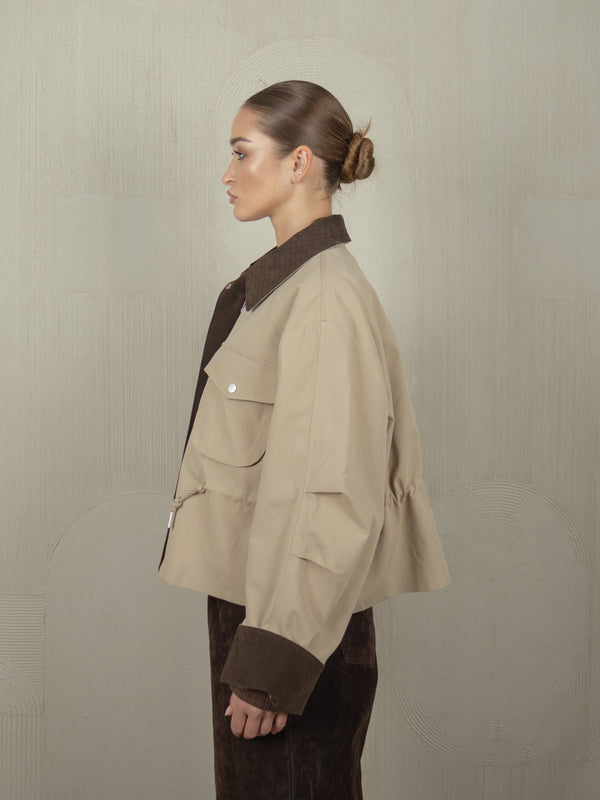 Ivy Jacket in beige, photo 4