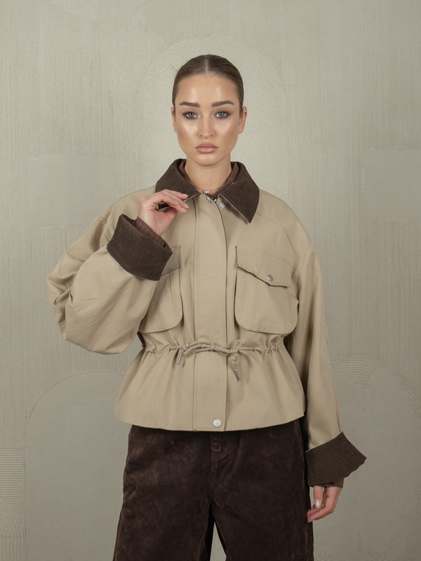 Ivy Jacket in beige, photo 2