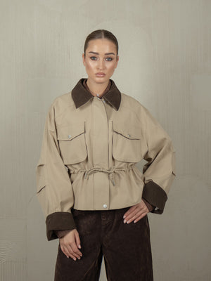 Ivy Jacket in beige, photo 1