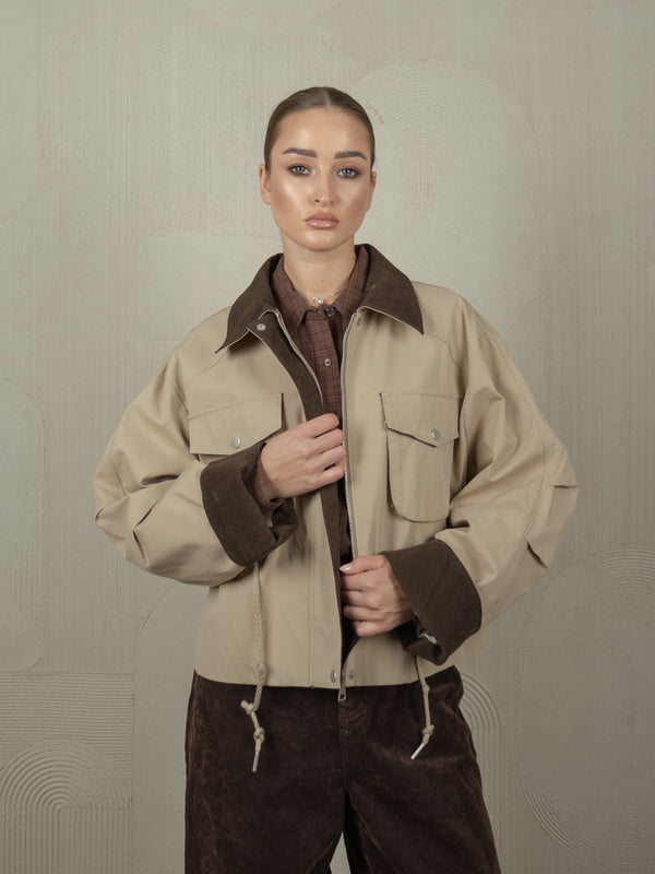 Ivy Jacket in beige, photo 3