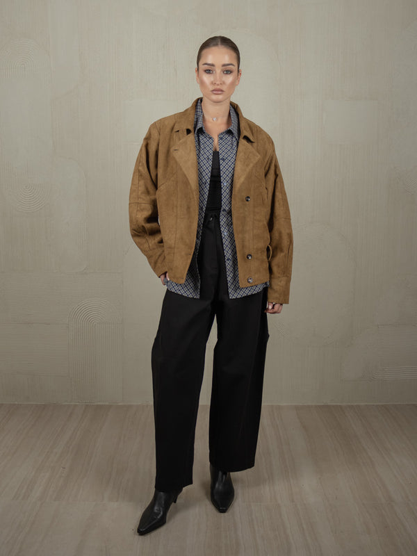 UNSHU SUEDE JACKET