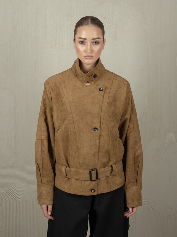 UNSHU SUEDE JACKET
