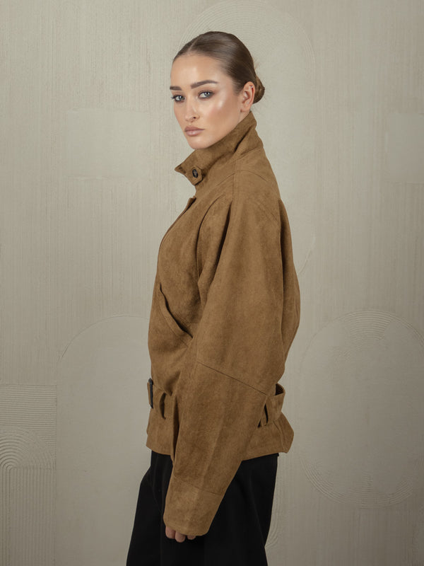UNSHU SUEDE JACKET