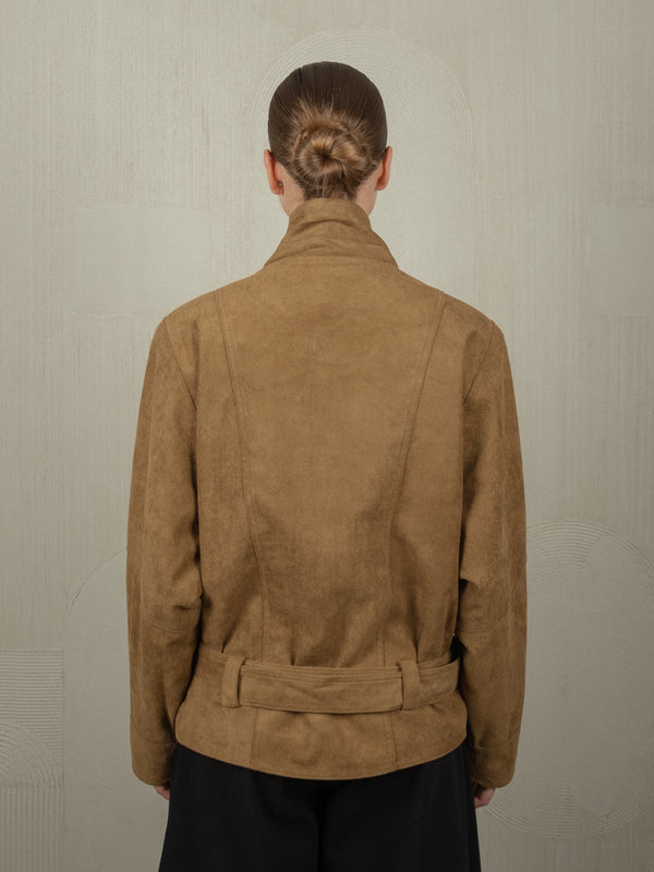 UNSHU SUEDE JACKET
