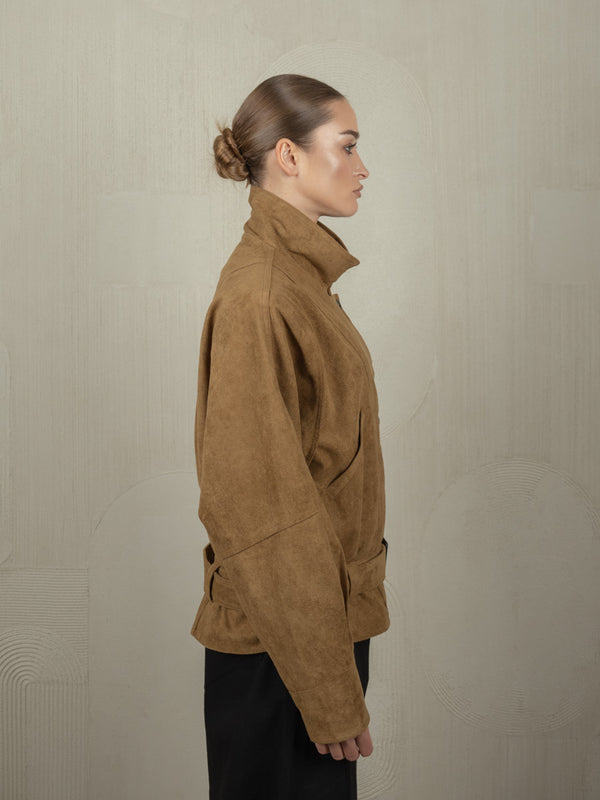 UNSHU SUEDE JACKET