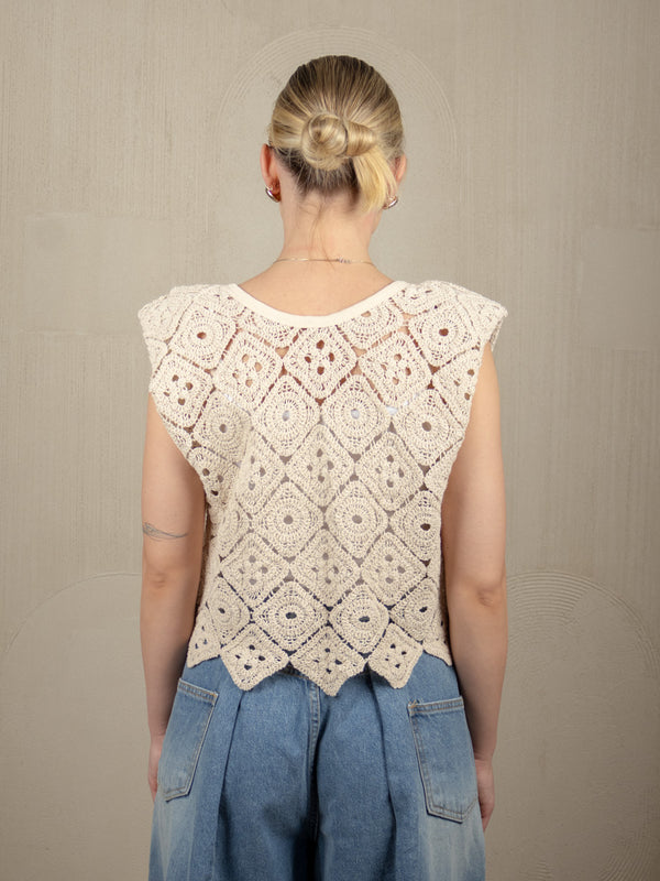 GABBY CROCHET TOP