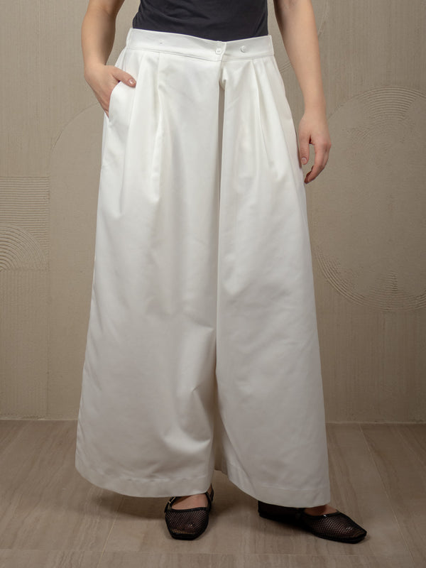 SIMPLICITY WIDE LEG PANTS