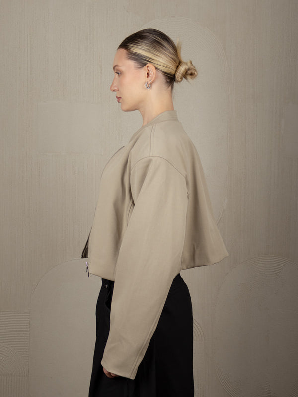 IDENTITY CROPPED JACKET