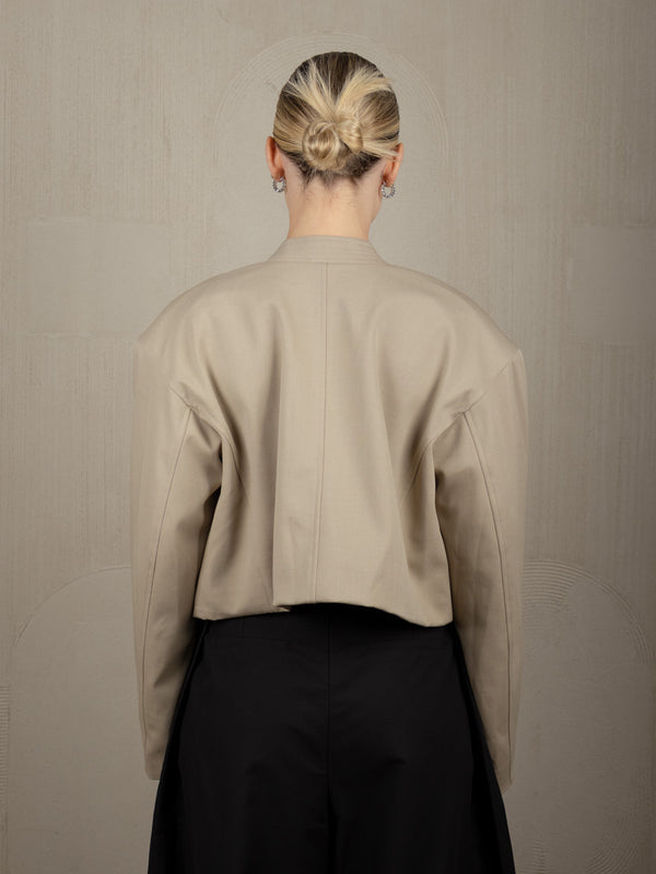 IDENTITY CROPPED JACKET