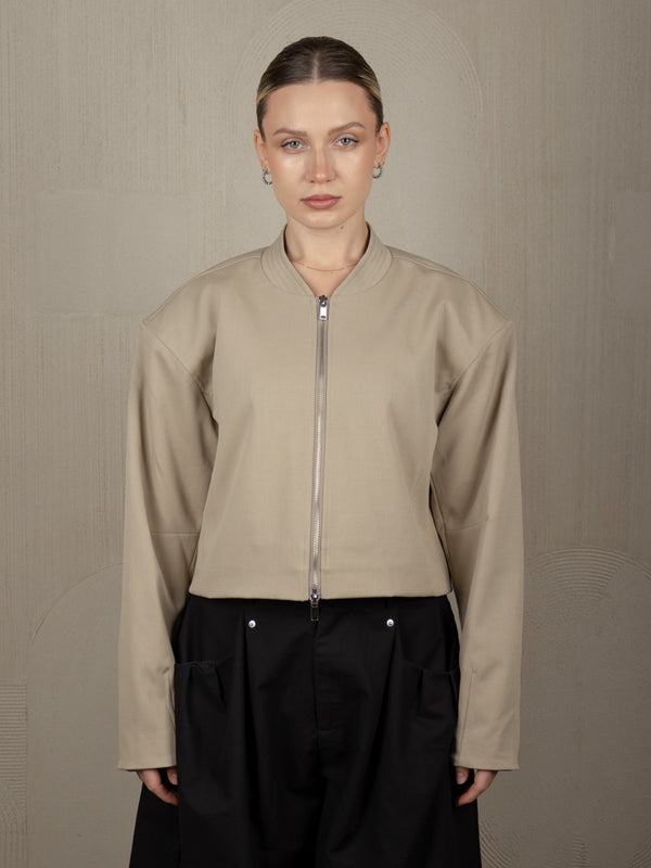 IDENTITY CROPPED JACKET