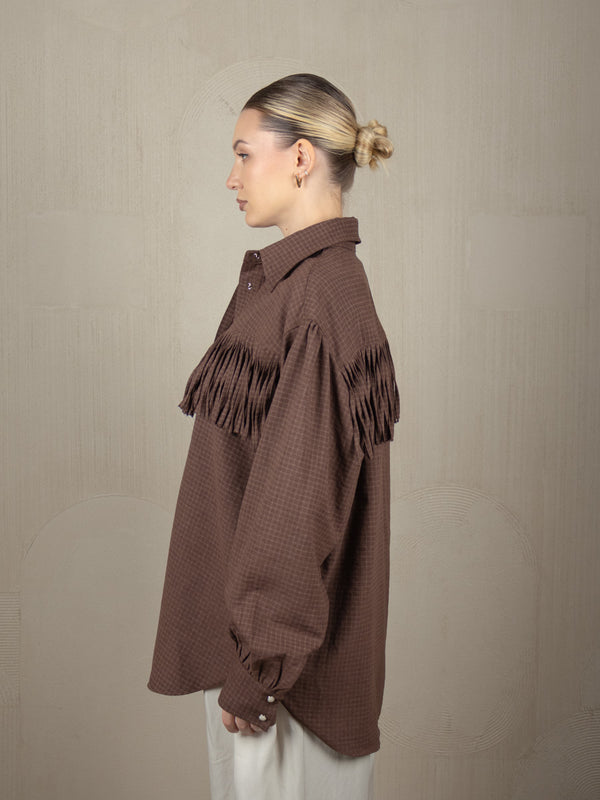 ZOEY FRINGED SHIRT