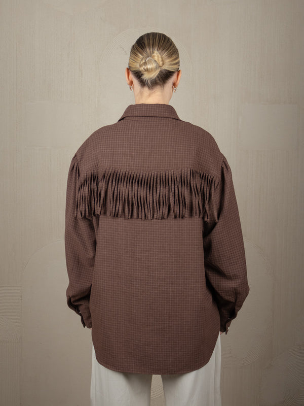 ZOEY FRINGED SHIRT