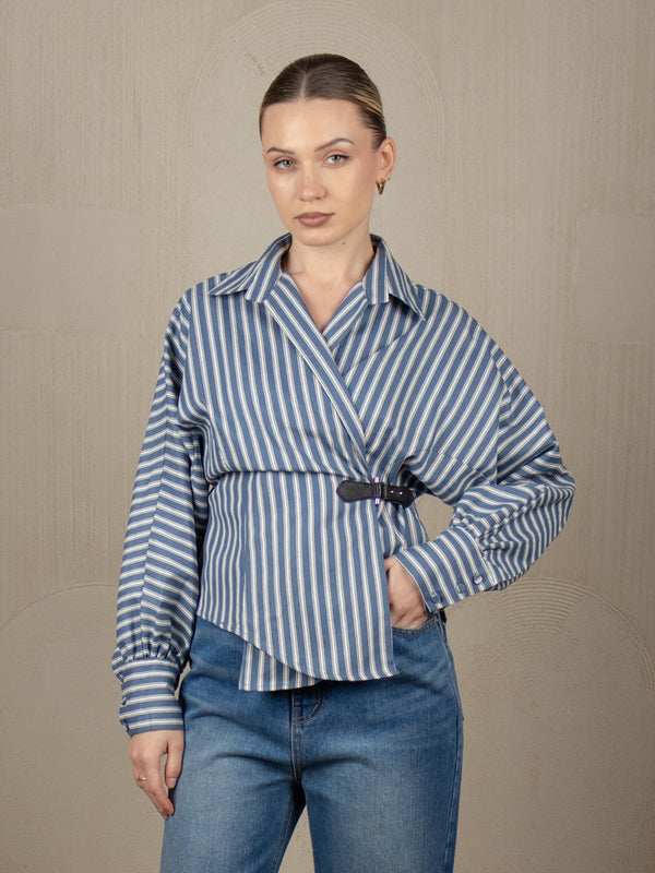 NUBE BELTED SHIRT