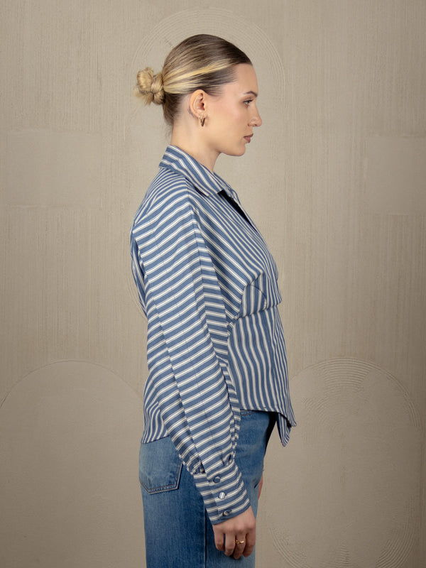 NUBE BELTED SHIRT