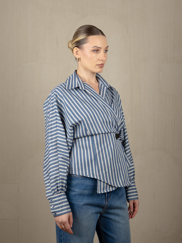 NUBE BELTED SHIRT
