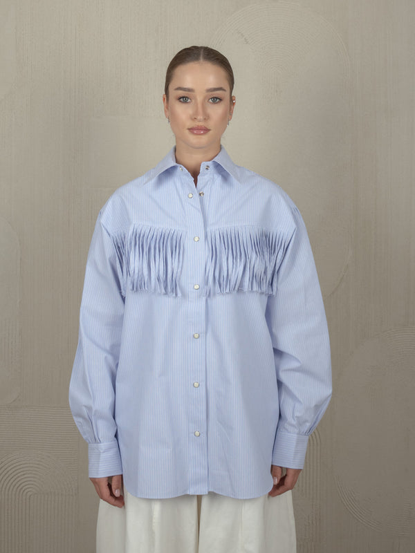 ZURI FRINGED SHIRT