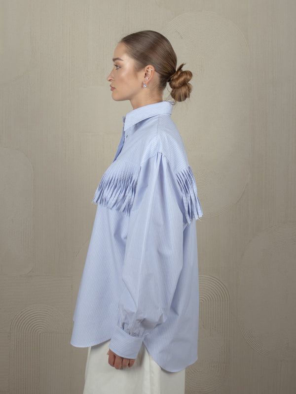 ZURI FRINGED SHIRT