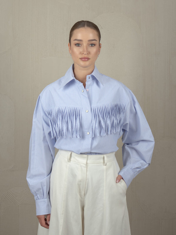 ZURI FRINGED SHIRT