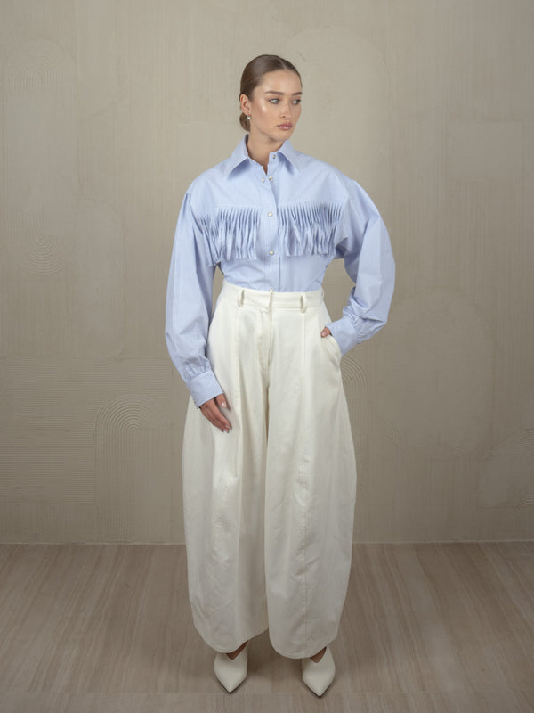 ZURI FRINGED SHIRT