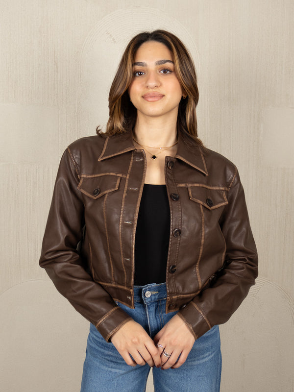 NORMA LEATHER JACKET