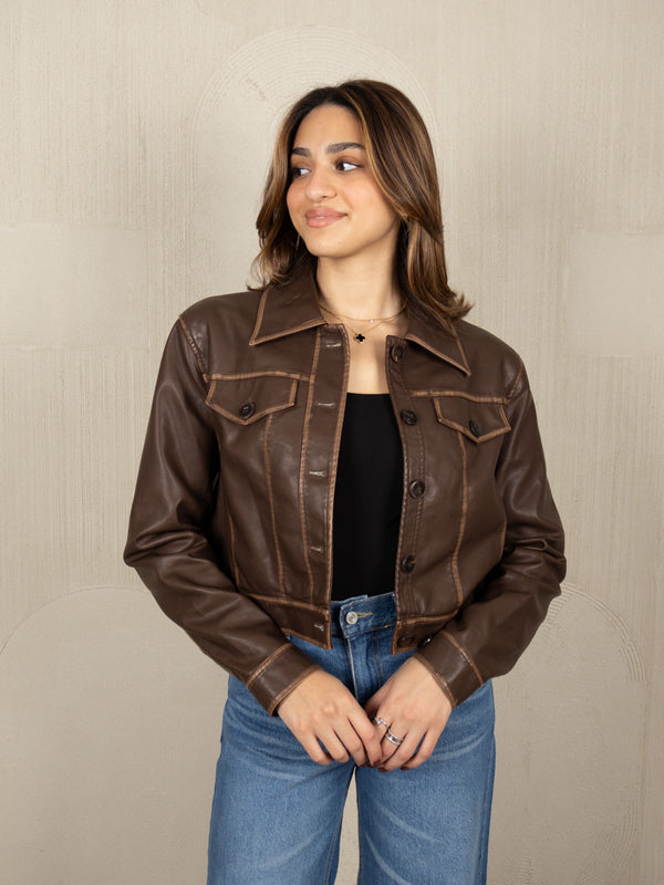 NORMA LEATHER JACKET